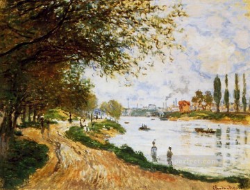 The Isle La Grande Jatte Claude Monet Oil Paintings